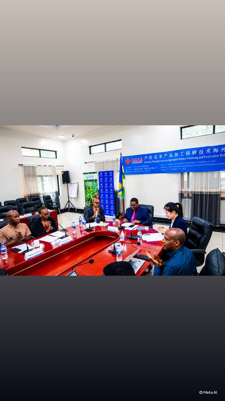 Grateful to @MINAGRI through @RYAF for the opportunity to join the China-Aid agro-processing training. 4